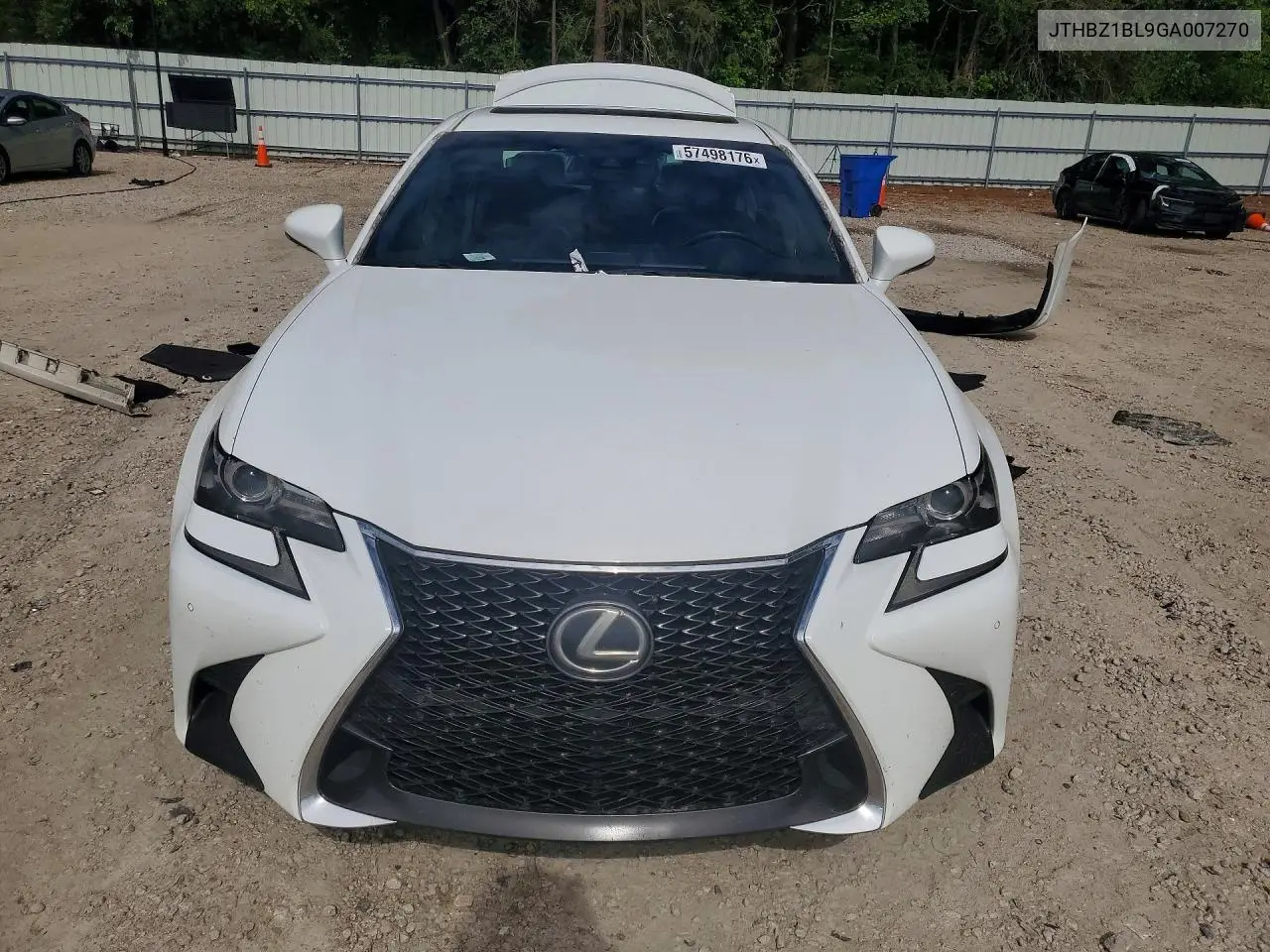 2016 Lexus Gs 350 F Sport VIN: JTHBZ1BL9GA007270 Lot: 57498176