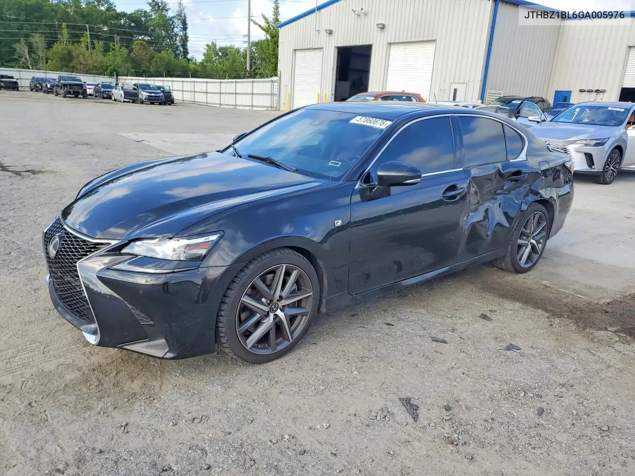 2016 Lexus Gs 350 F Sport VIN: JTHBZ1BL6GA005976 Lot: 57860676