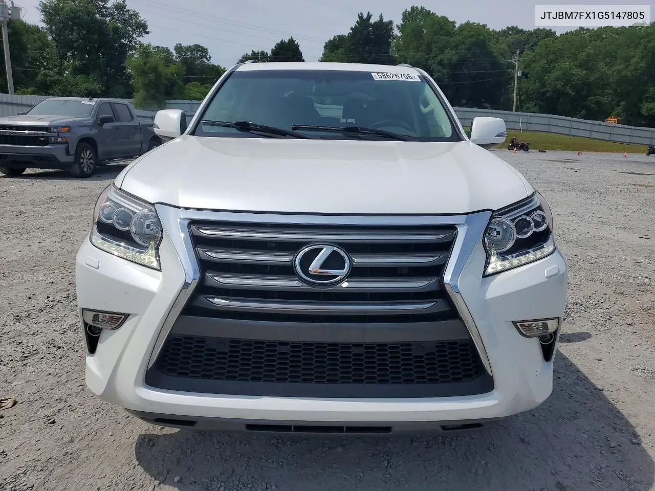 2016 Lexus Gx 460 VIN: JTJBM7FX1G5147805 Lot: 58626706