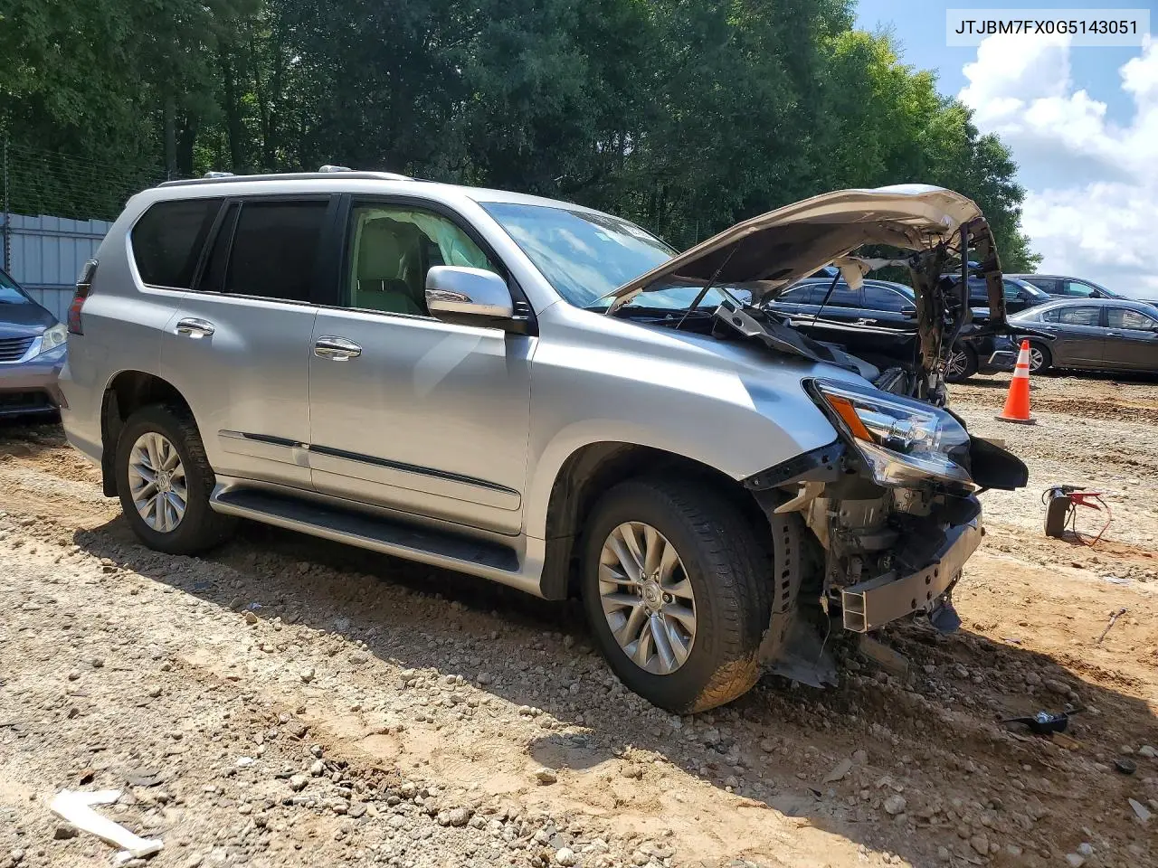 2016 Lexus Gx 460 VIN: JTJBM7FX0G5143051 Lot: 59319226