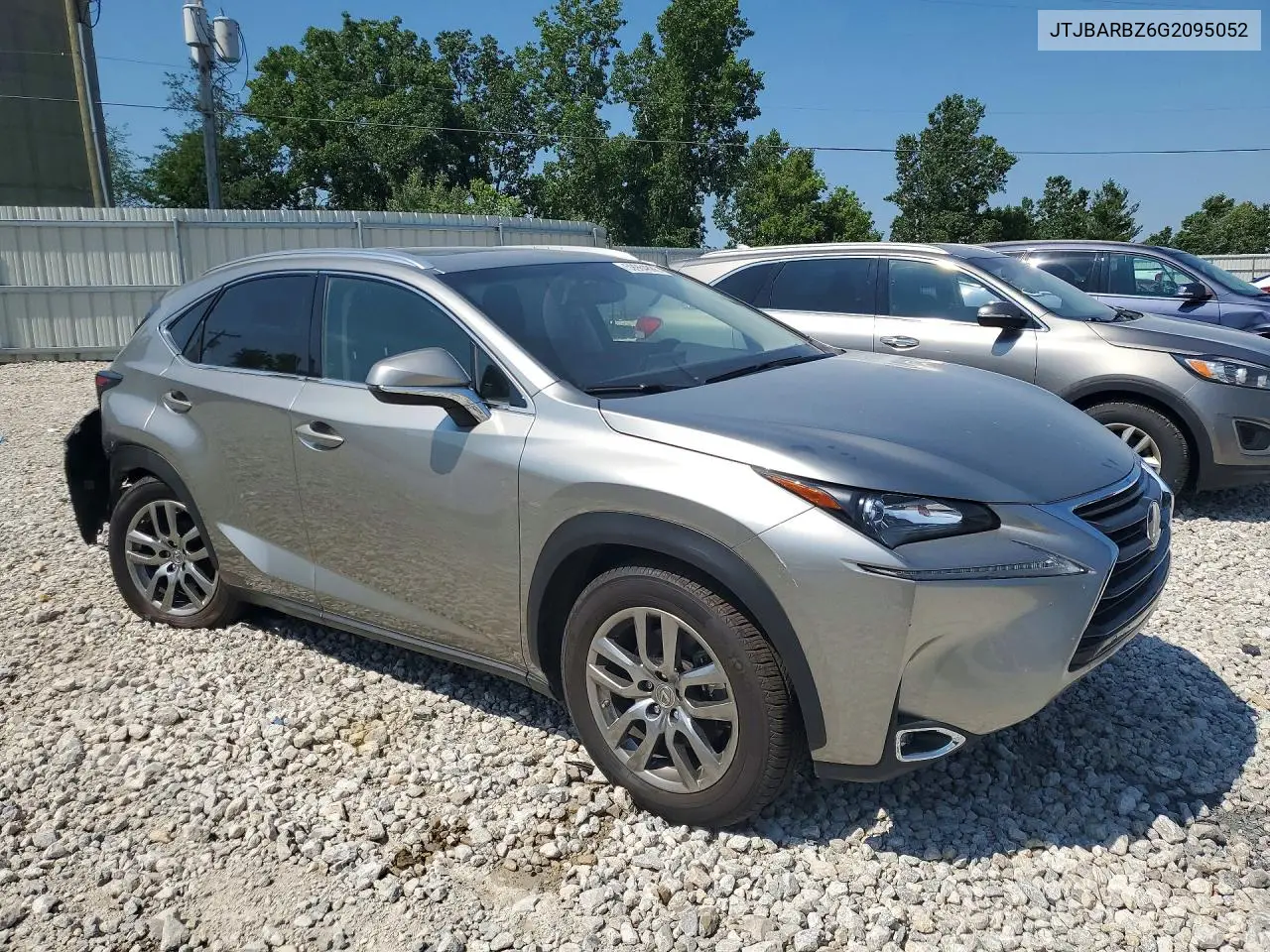 2016 Lexus Nx 200T Base VIN: JTJBARBZ6G2095052 Lot: 59964886