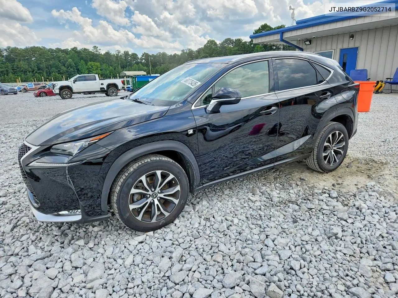 2016 Lexus Nx 200T F Sport VIN: JTJBARBZ9G2052714 Lot: 60775426