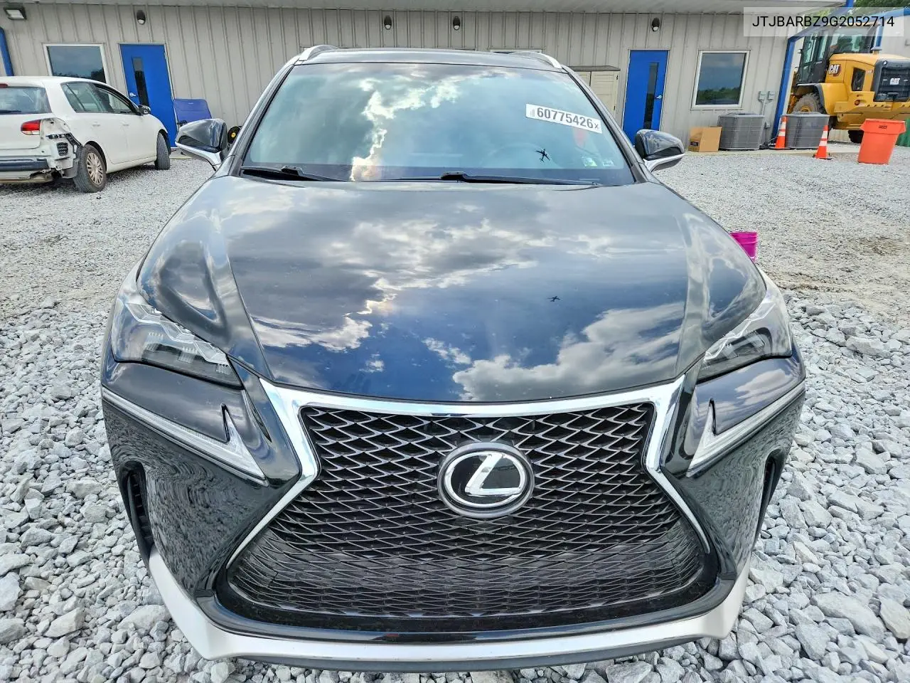 2016 Lexus Nx 200T F Sport VIN: JTJBARBZ9G2052714 Lot: 60775426