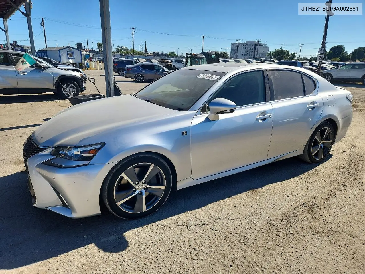 2016 Lexus Gs 350 Base VIN: JTHBZ1BL1GA002581 Lot: 61808596