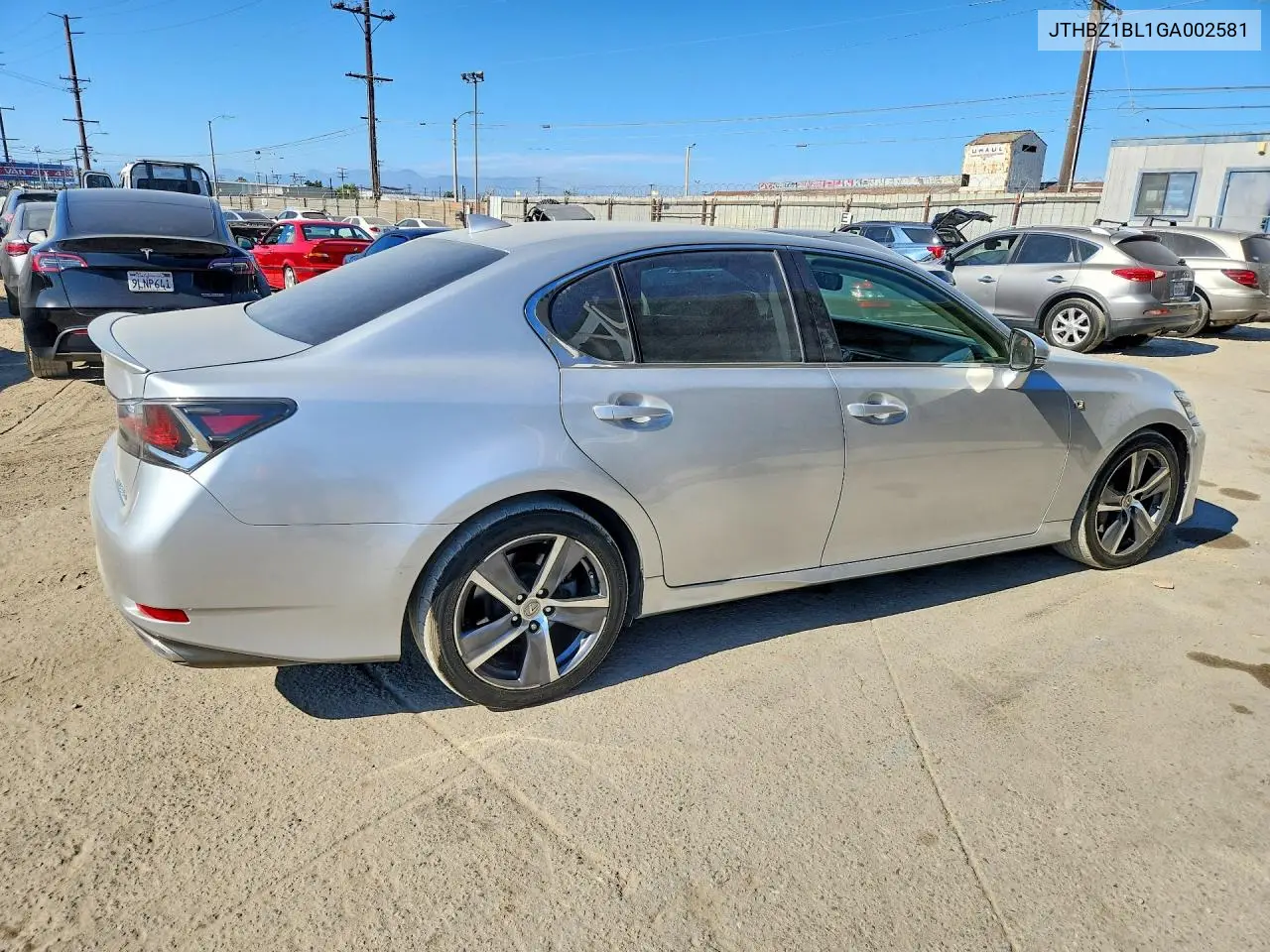 2016 Lexus Gs 350 Base VIN: JTHBZ1BL1GA002581 Lot: 61808596