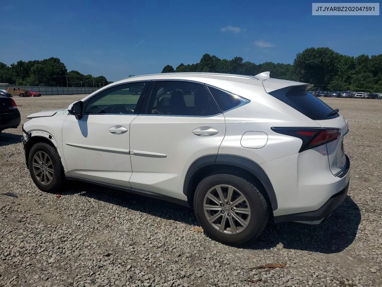 2016 Lexus Nx 200T Base VIN: JTJYARBZ2G2047591 Lot: 85605835