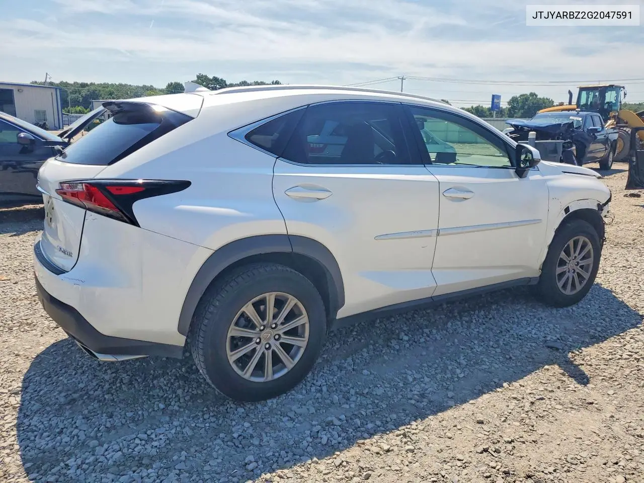 2016 Lexus Nx 200T Base VIN: JTJYARBZ2G2047591 Lot: 85605835