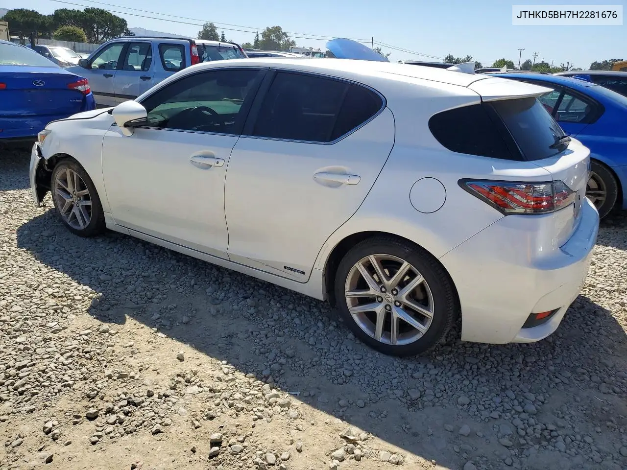 2017 Lexus Ct 200 VIN: JTHKD5BH7H2281676 Lot: 46783086