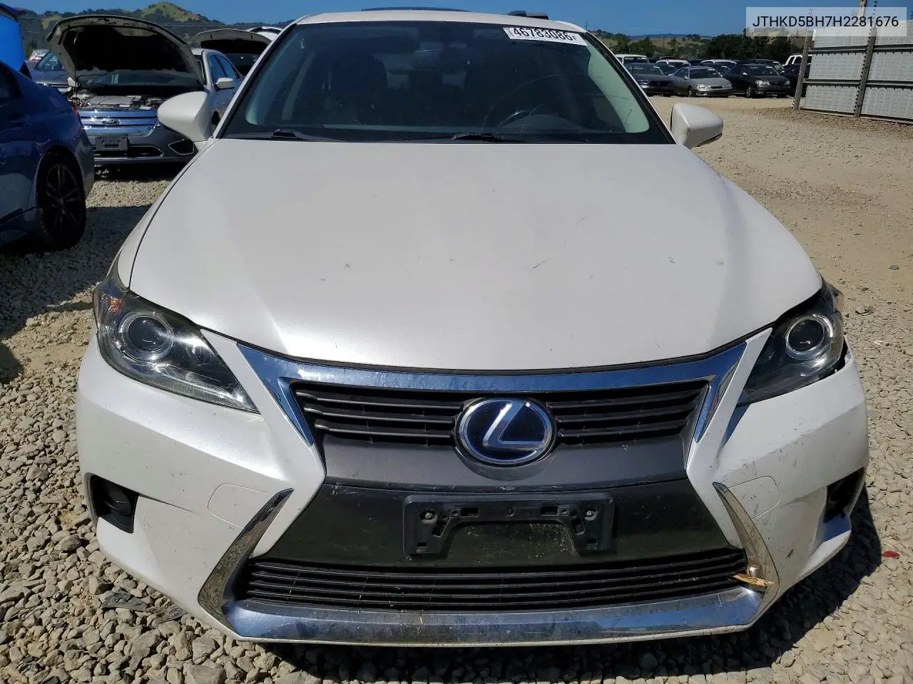 2017 Lexus Ct 200 VIN: JTHKD5BH7H2281676 Lot: 46783086