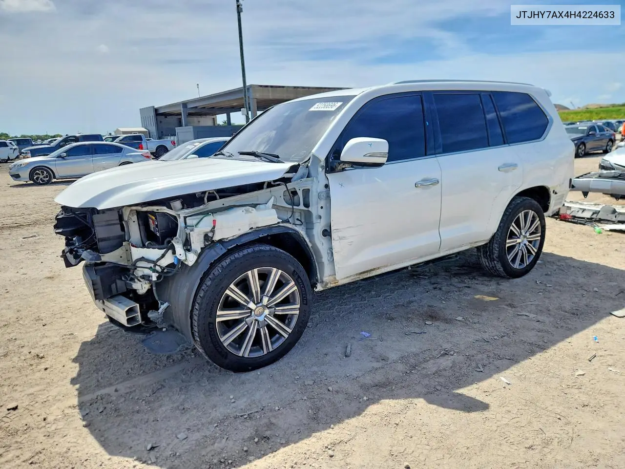 2017 Lexus Lx 570 VIN: JTJHY7AX4H4224633 Lot: 52258696