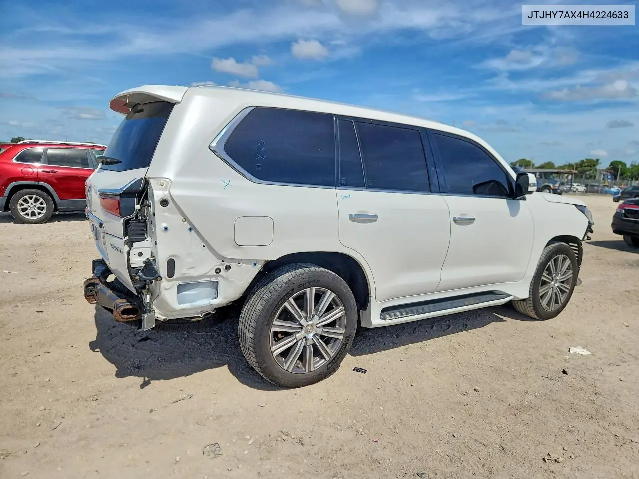2017 Lexus Lx 570 VIN: JTJHY7AX4H4224633 Lot: 52258696