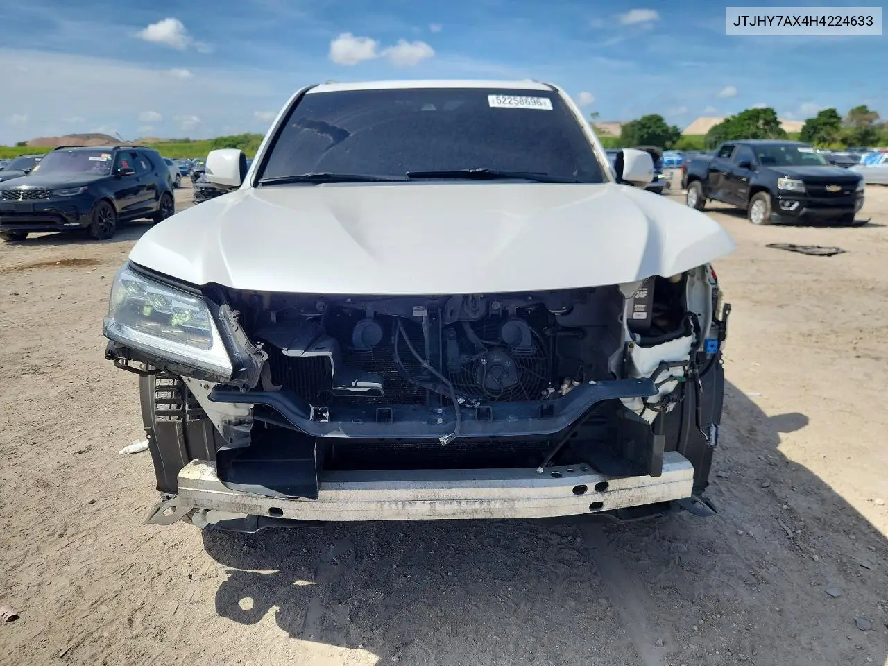 2017 Lexus Lx 570 VIN: JTJHY7AX4H4224633 Lot: 52258696