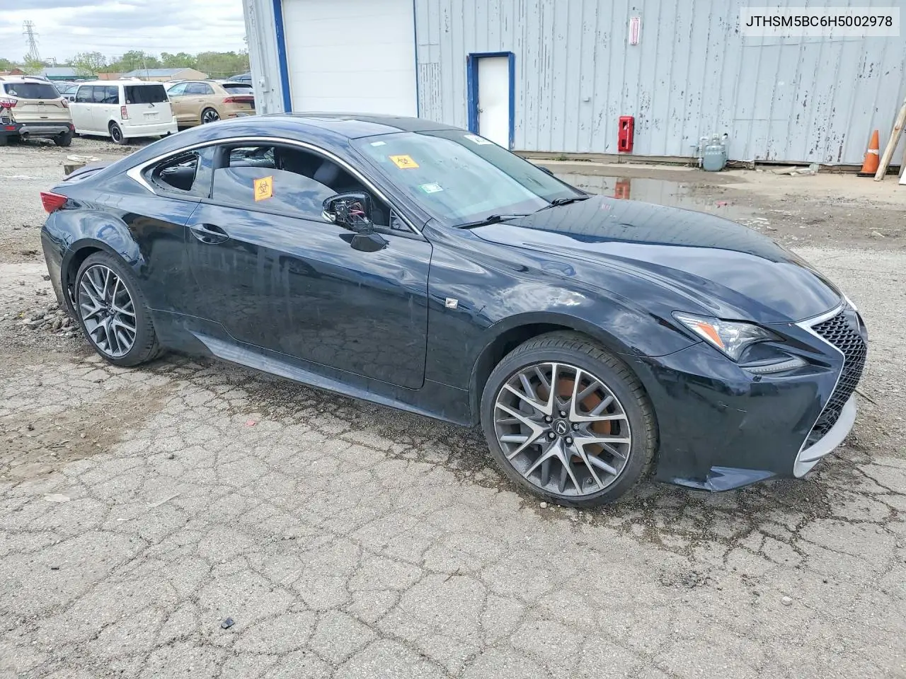2017 Lexus Rc 300 Base VIN: JTHSM5BC6H5002978 Lot: 52685486