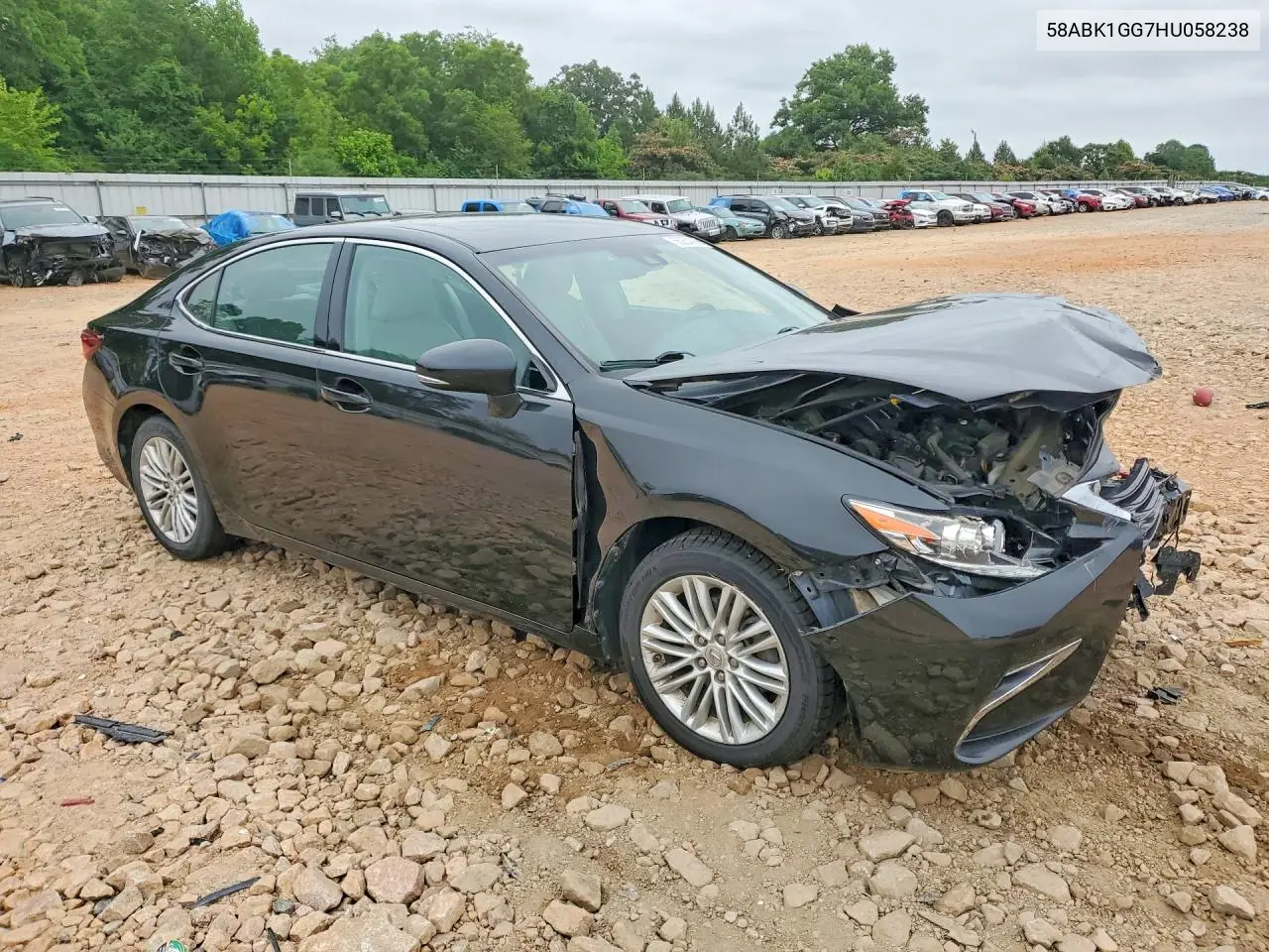 2017 Lexus Es 350 VIN: 58ABK1GG7HU058238 Lot: 56254386