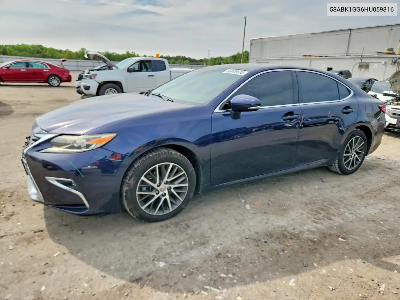 2017 Lexus Es 350 VIN: 58ABK1GG6HU059316 Lot: 56409936
