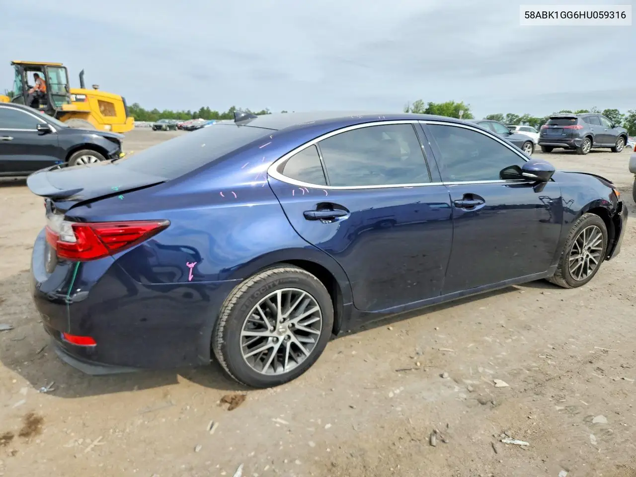 2017 Lexus Es 350 VIN: 58ABK1GG6HU059316 Lot: 56409936