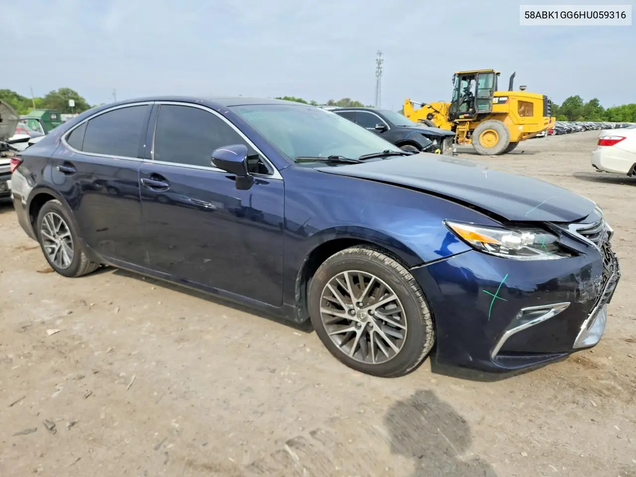 2017 Lexus Es 350 VIN: 58ABK1GG6HU059316 Lot: 56409936