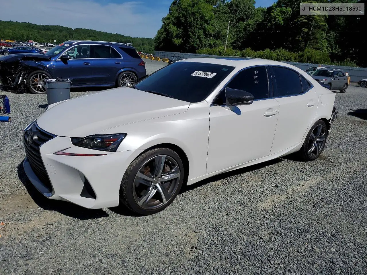 2017 Lexus Is 300 VIN: JTHCM1D23H5018590 Lot: 57328966