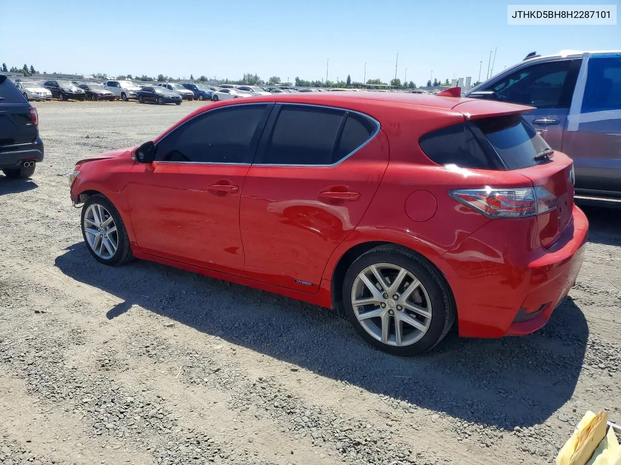 2017 Lexus Ct 200 VIN: JTHKD5BH8H2287101 Lot: 57624126