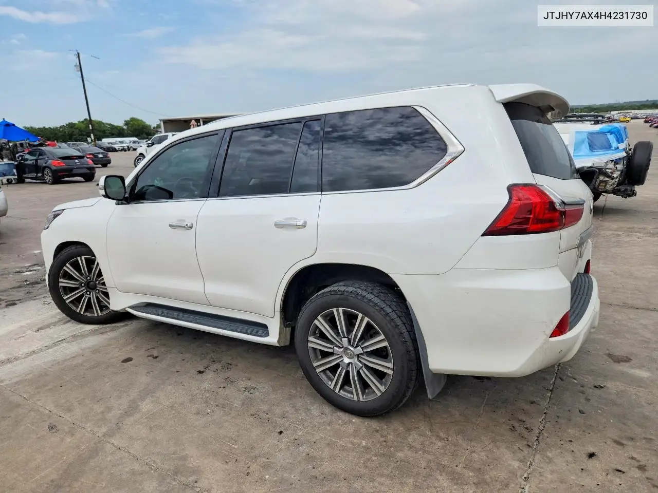 2017 Lexus Lx 570 VIN: JTJHY7AX4H4231730 Lot: 58599106