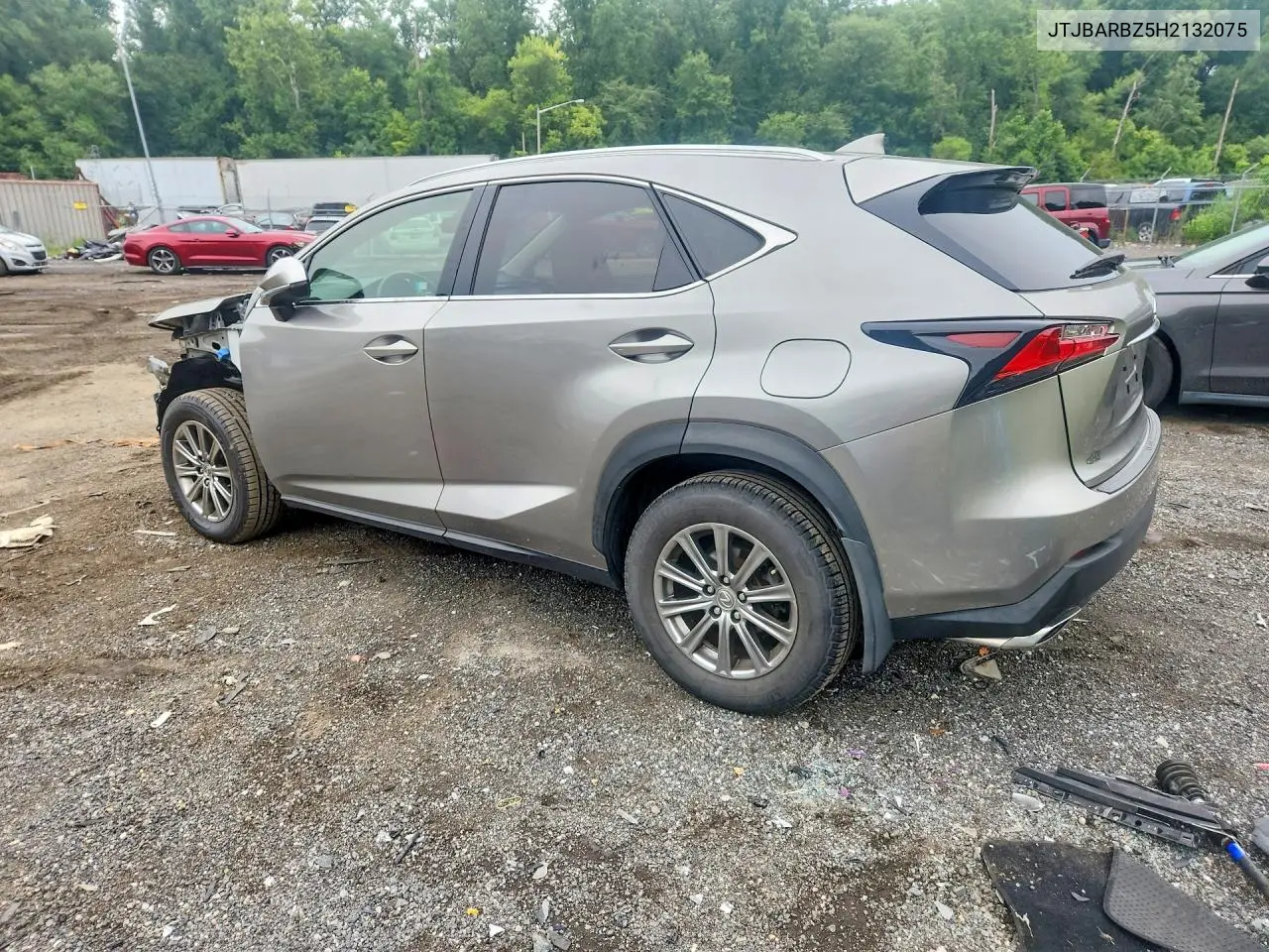 2017 Lexus Nx 200T Base VIN: JTJBARBZ5H2132075 Lot: 59162736