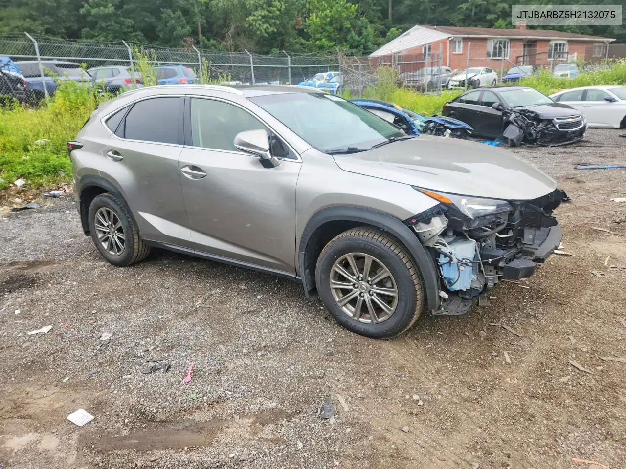 2017 Lexus Nx 200T Base VIN: JTJBARBZ5H2132075 Lot: 59162736