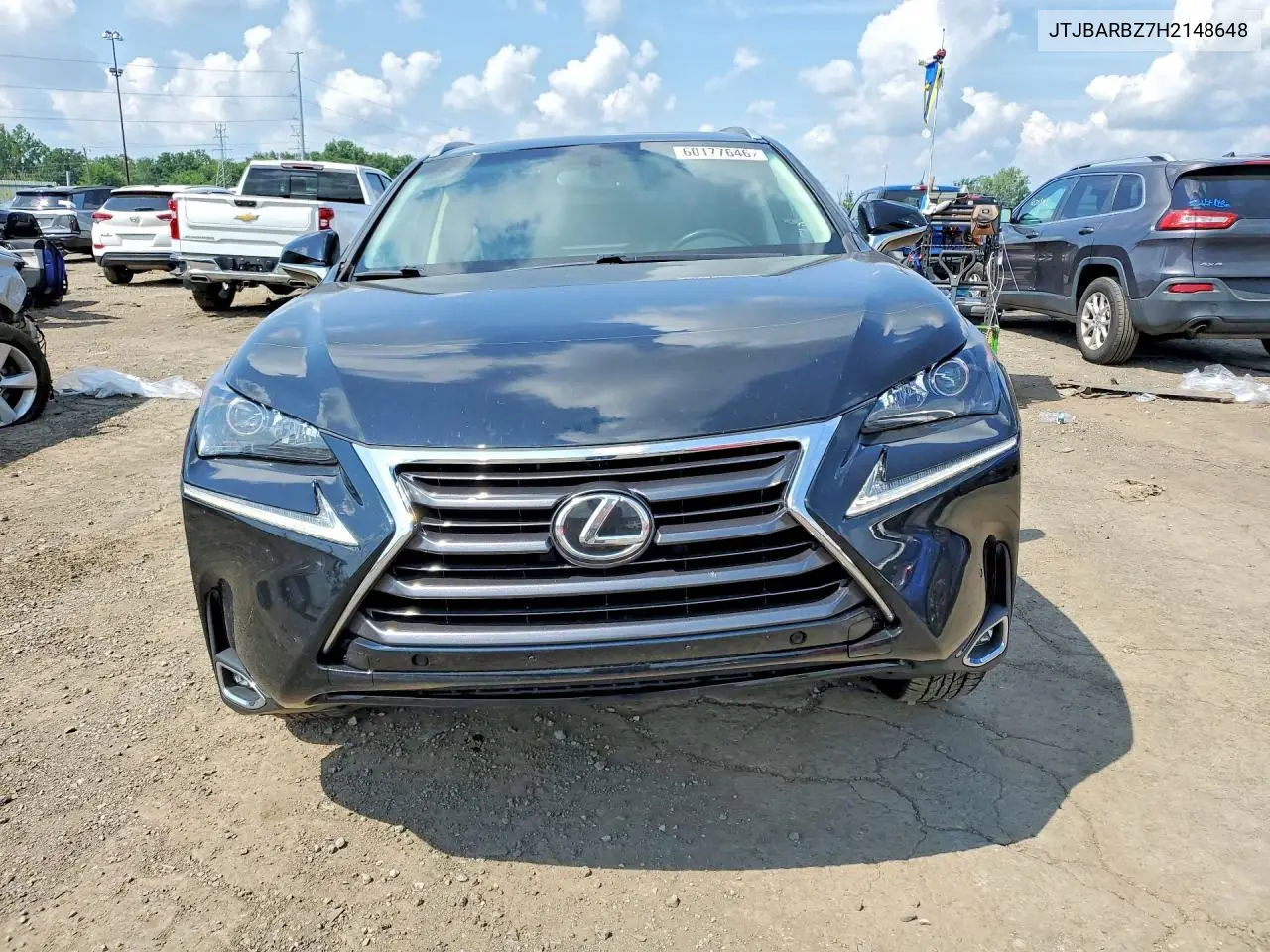 2017 Lexus Nx 200T Base VIN: JTJBARBZ7H2148648 Lot: 60177646