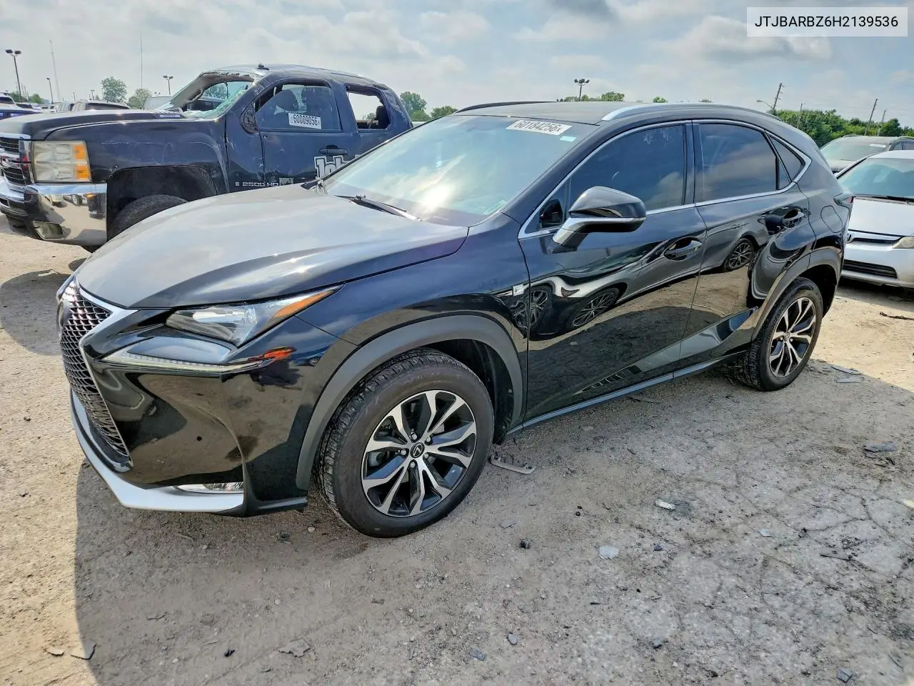 2017 Lexus Nx 200T F Sport VIN: JTJBARBZ6H2139536 Lot: 60184256