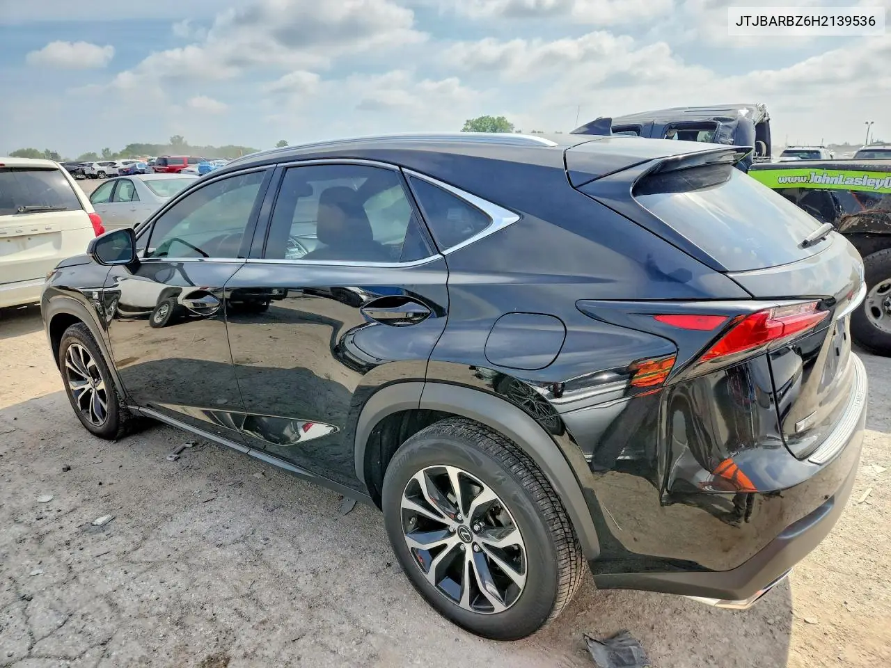 2017 Lexus Nx 200T F Sport VIN: JTJBARBZ6H2139536 Lot: 60184256