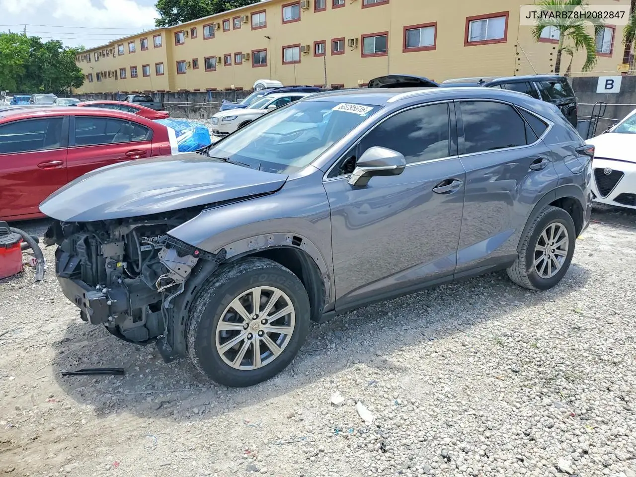 2017 Lexus Nx 200T Base VIN: JTJYARBZ8H2082847 Lot: 60285616
