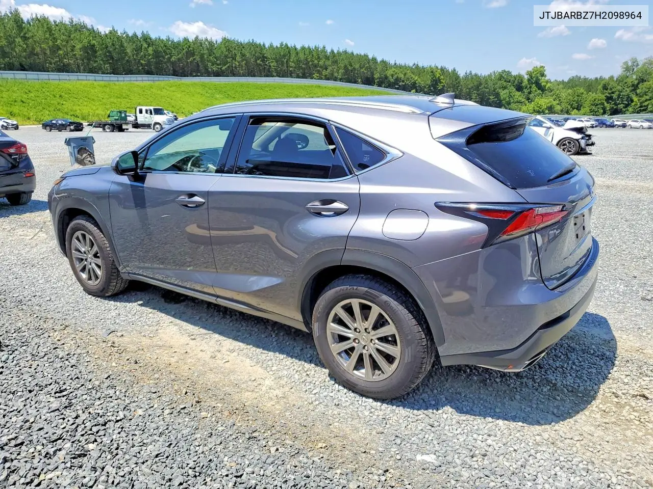 2017 Lexus Nx 200T Base VIN: JTJBARBZ7H2098964 Lot: 60554226