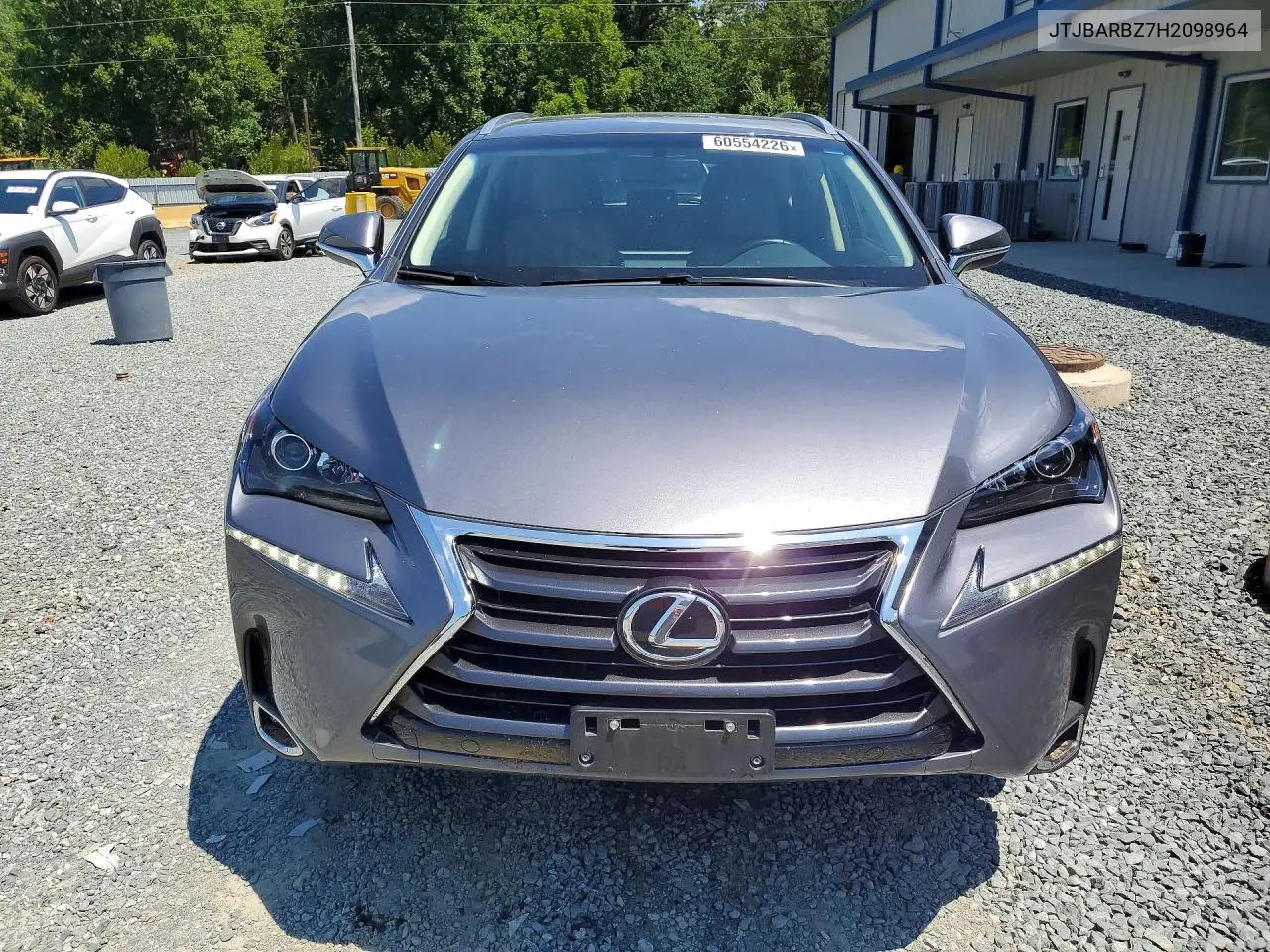 2017 Lexus Nx 200T Base VIN: JTJBARBZ7H2098964 Lot: 60554226