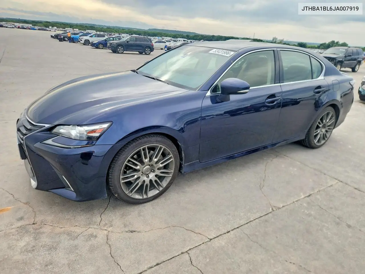2018 Lexus Gs 300 Base VIN: JTHBA1BL6JA007919 Lot: 53431996