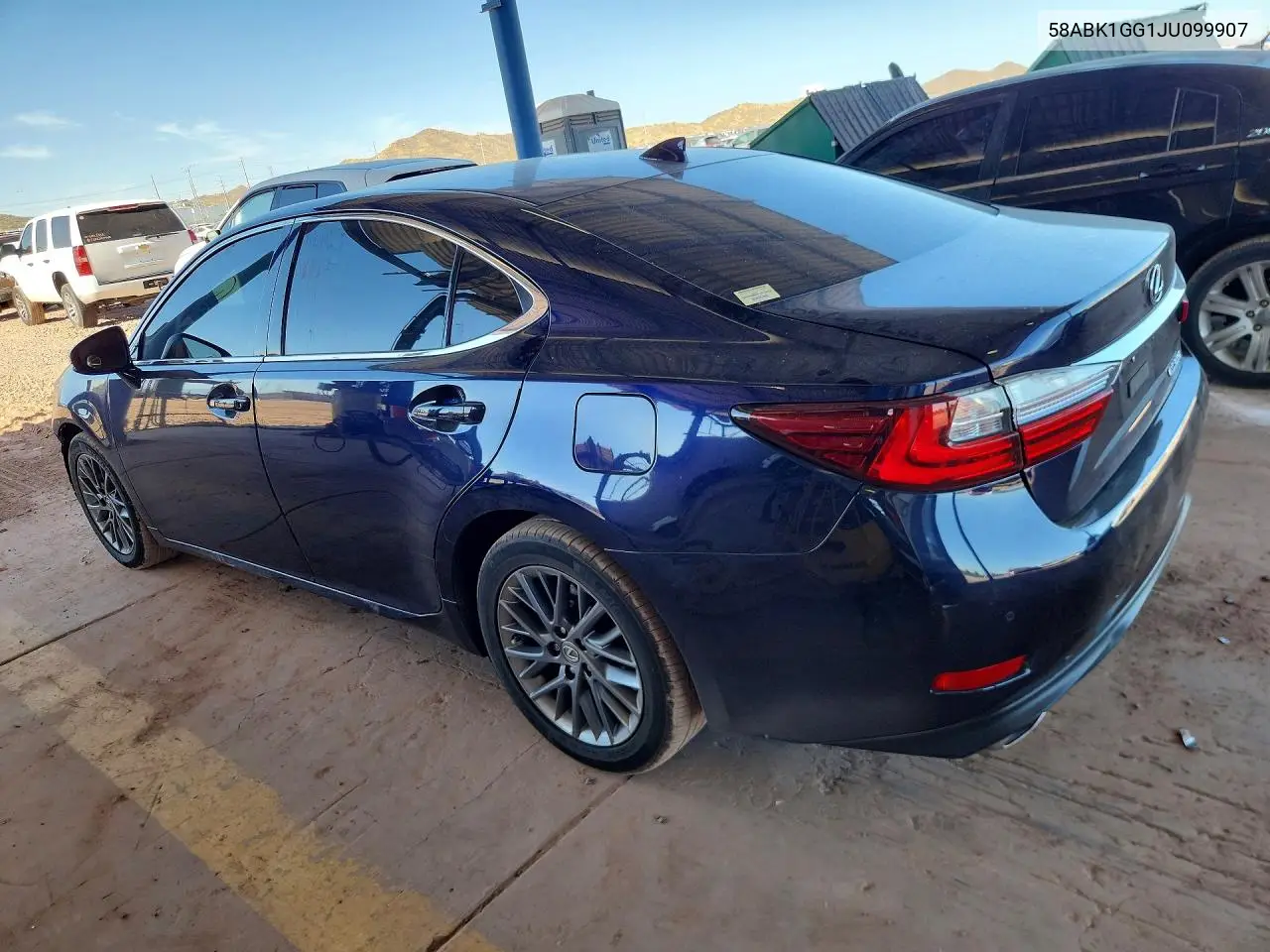 2018 Lexus Es 350 VIN: 58ABK1GG1JU099907 Lot: 54859546
