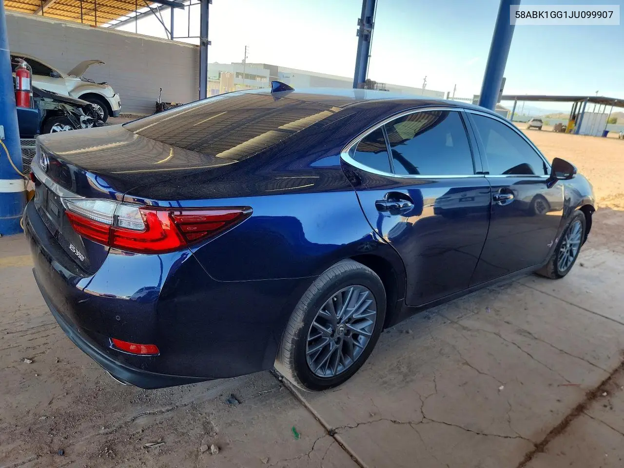 2018 Lexus Es 350 VIN: 58ABK1GG1JU099907 Lot: 54859546