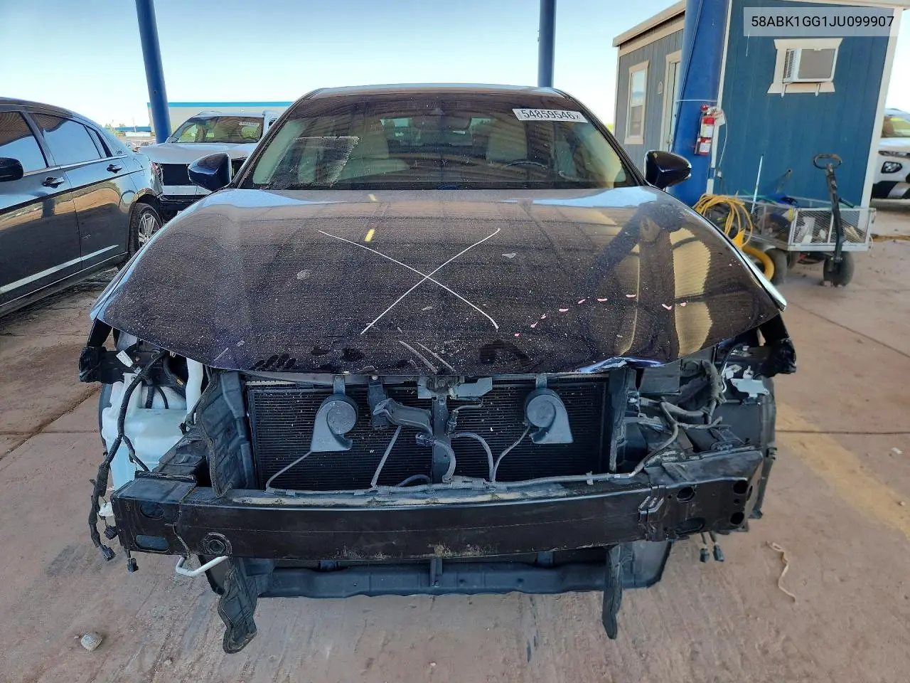 2018 Lexus Es 350 VIN: 58ABK1GG1JU099907 Lot: 54859546