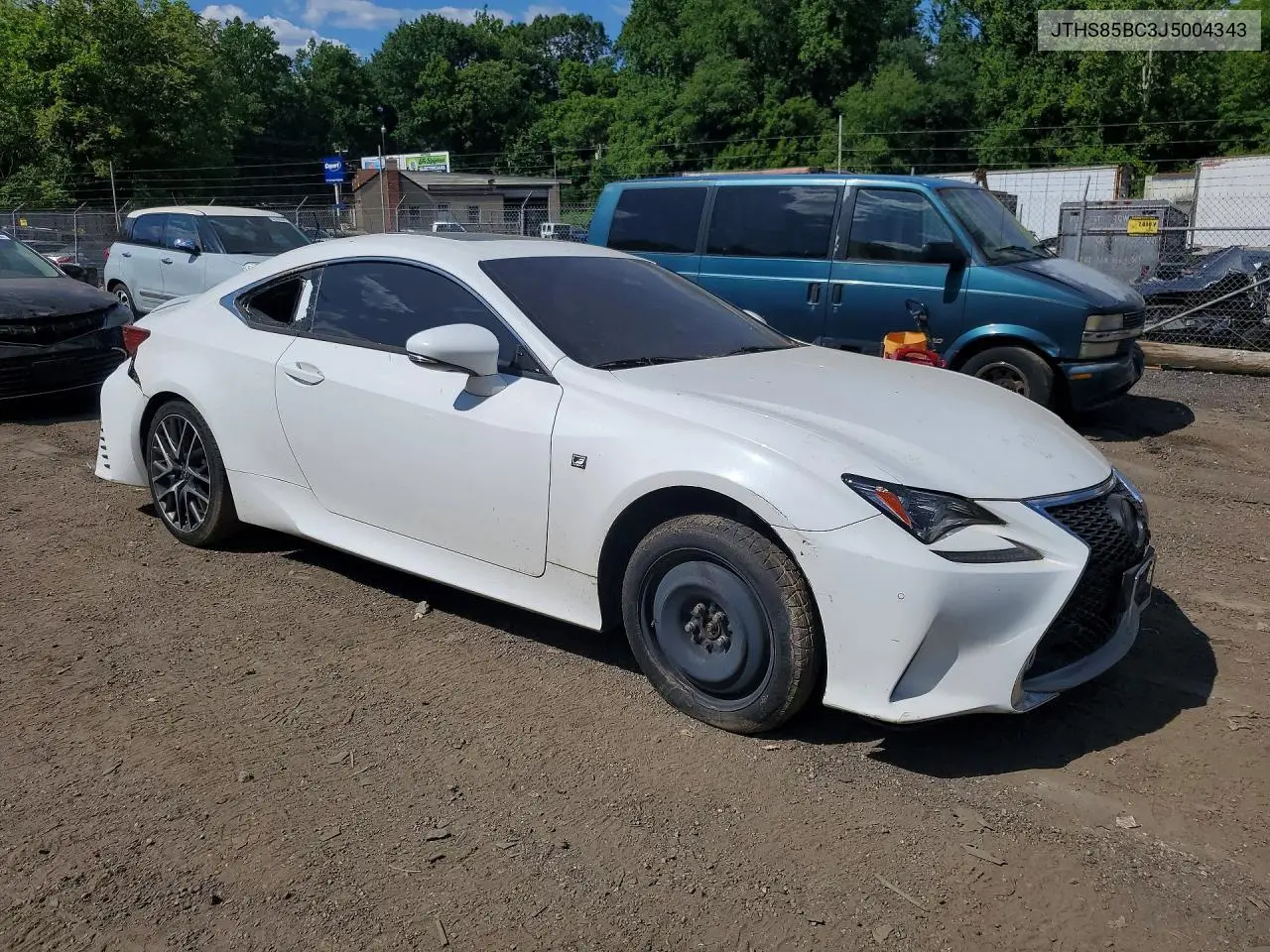 2018 Lexus Rc 300 VIN: JTHS85BC3J5004343 Lot: 55453856