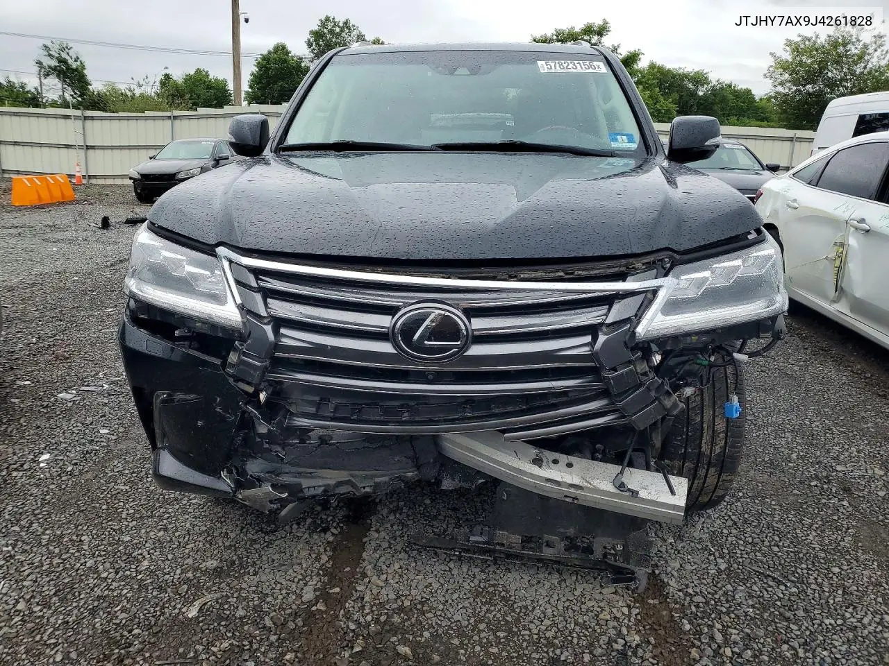 2018 Lexus Lx 570 VIN: JTJHY7AX9J4261828 Lot: 57823156