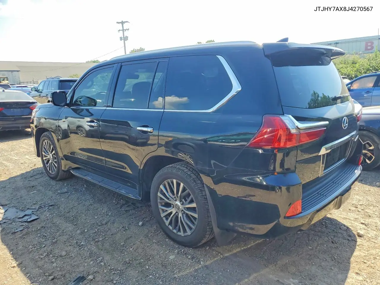 2018 Lexus Lx 570 VIN: JTJHY7AX8J4270567 Lot: 59602146