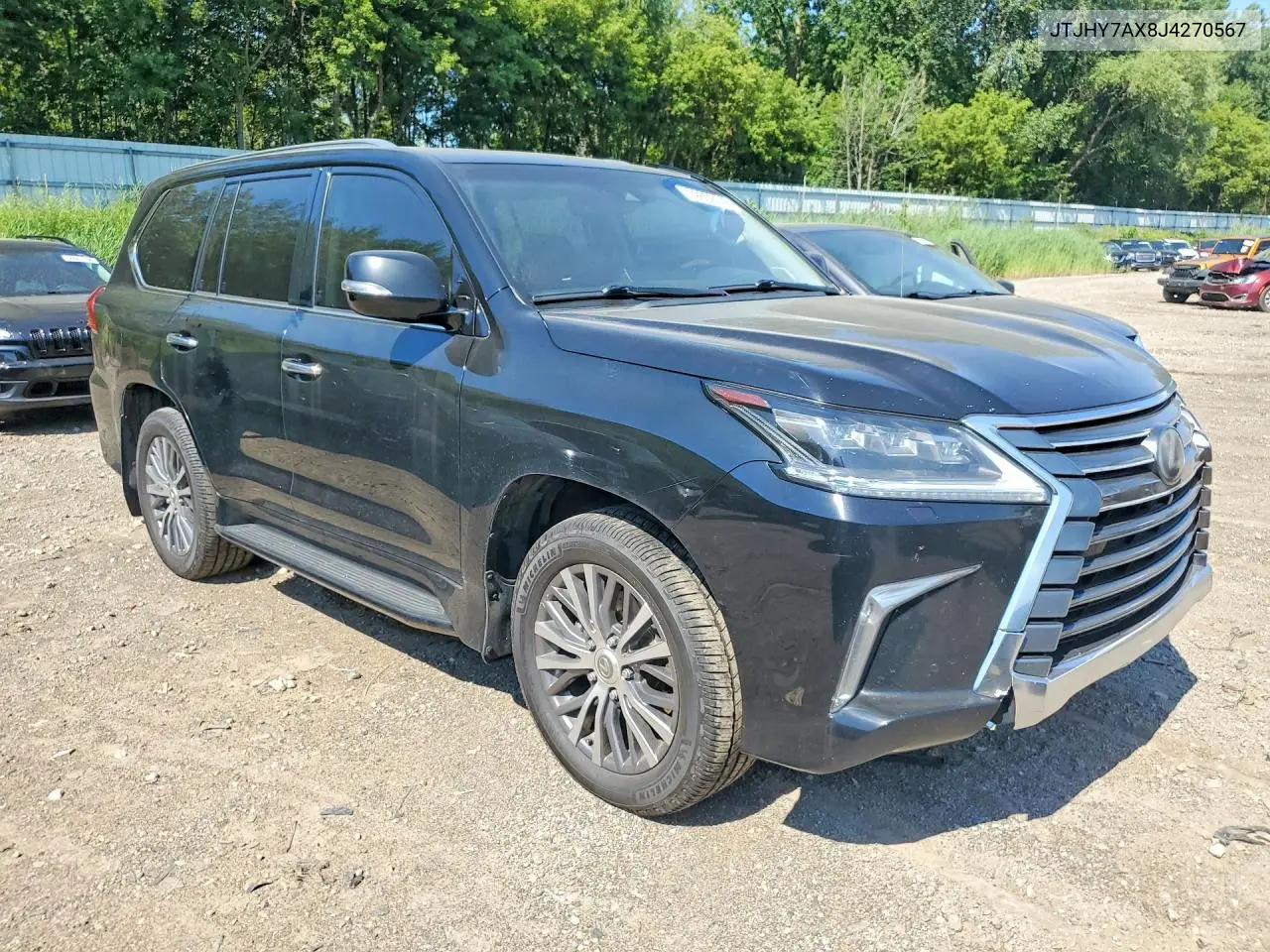 2018 Lexus Lx 570 VIN: JTJHY7AX8J4270567 Lot: 59602146