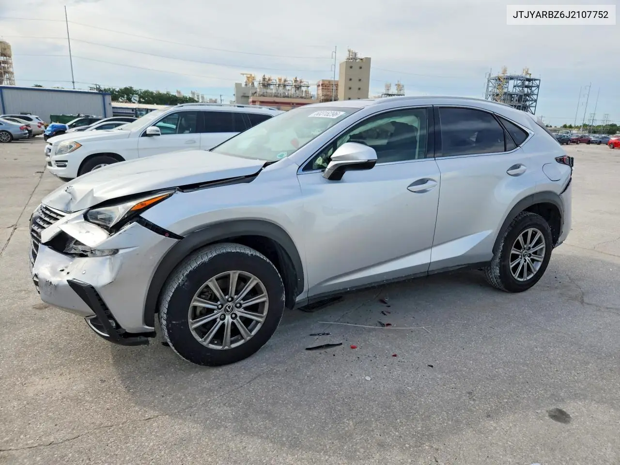 2018 Lexus Nx 300 Base VIN: JTJYARBZ6J2107752 Lot: 60316296