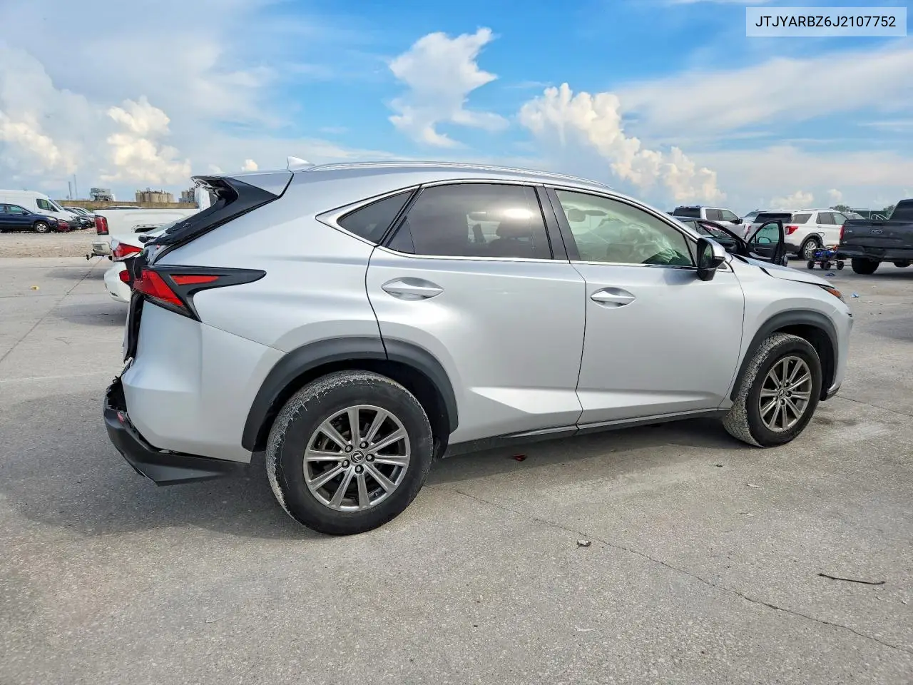 2018 Lexus Nx 300 Base VIN: JTJYARBZ6J2107752 Lot: 60316296
