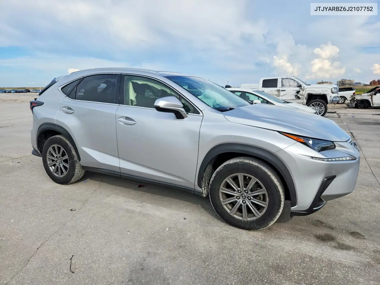 2018 Lexus Nx 300 Base VIN: JTJYARBZ6J2107752 Lot: 60316296