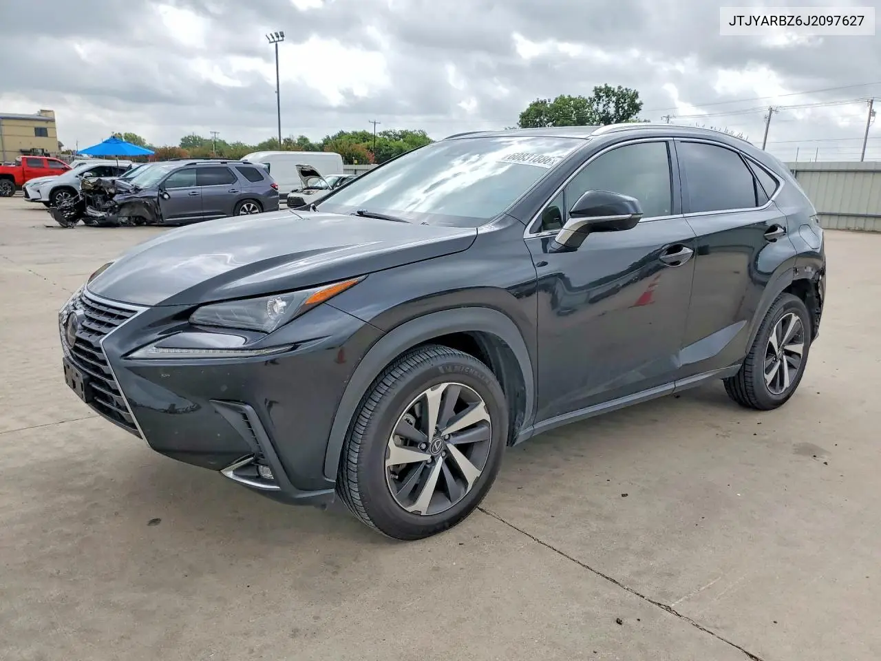 2018 Lexus Nx 300 Base VIN: JTJYARBZ6J2097627 Lot: 60831886
