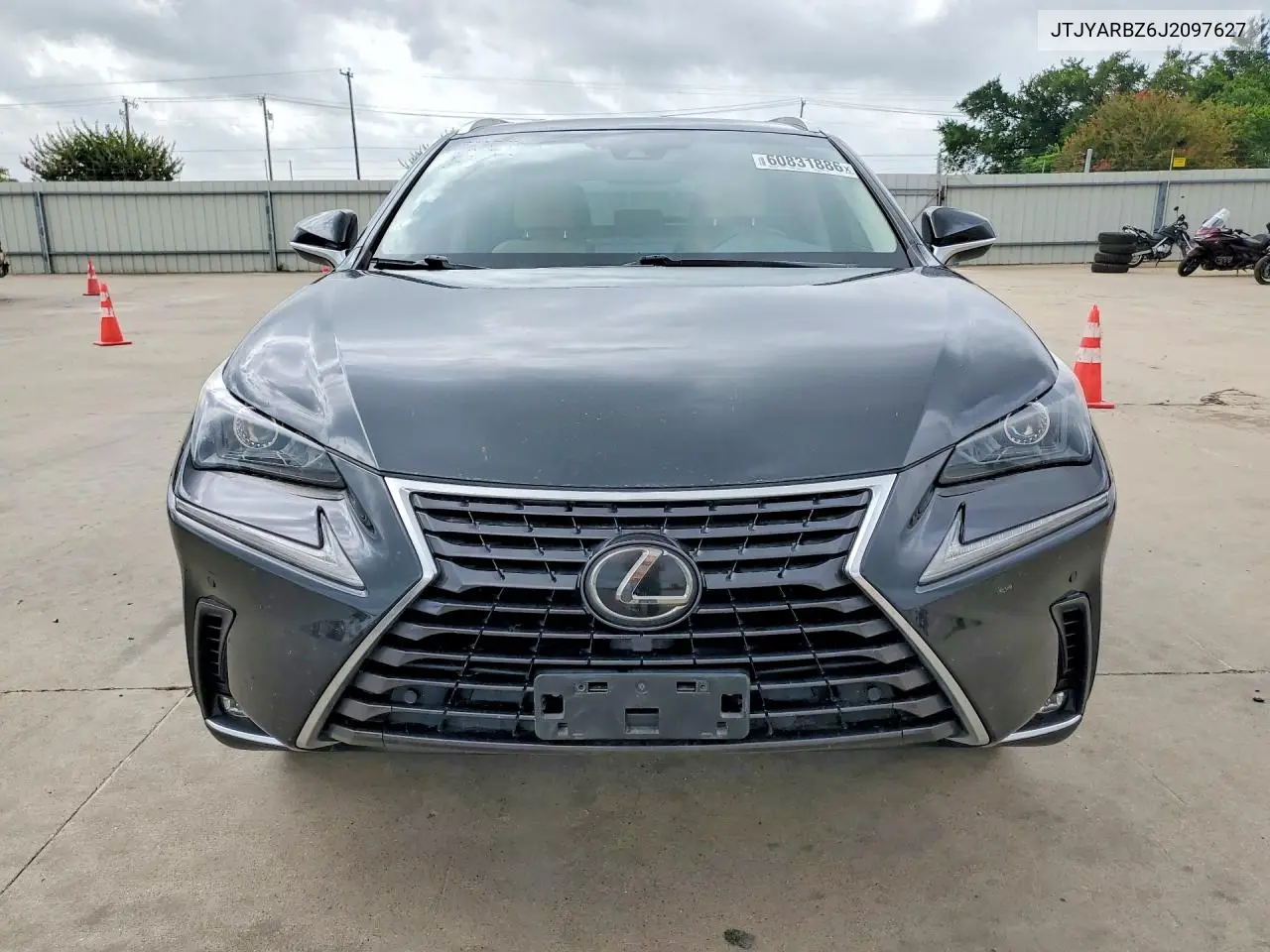 2018 Lexus Nx 300 Base VIN: JTJYARBZ6J2097627 Lot: 60831886