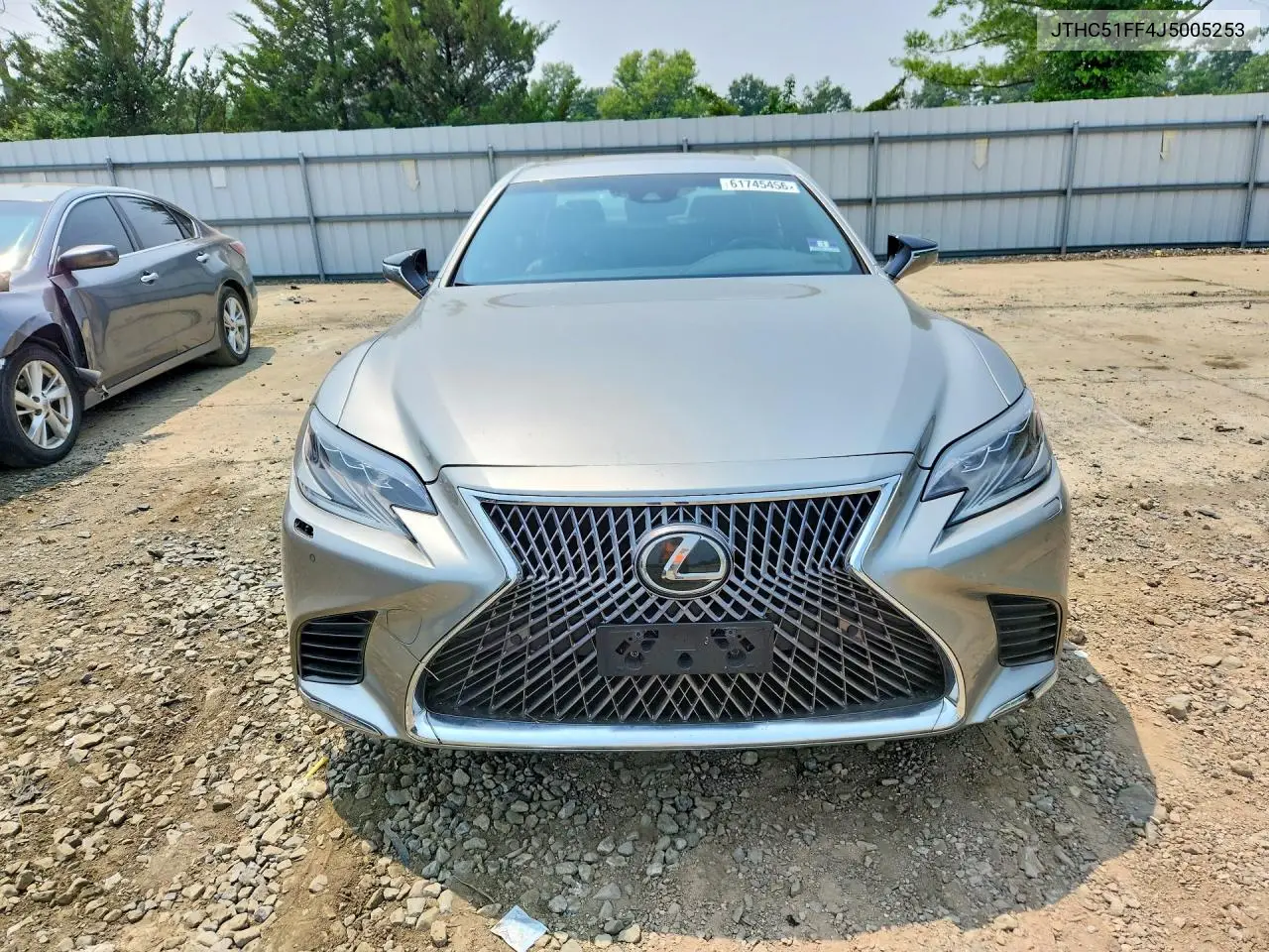 2018 Lexus Ls 500 Base VIN: JTHC51FF4J5005253 Lot: 61745456