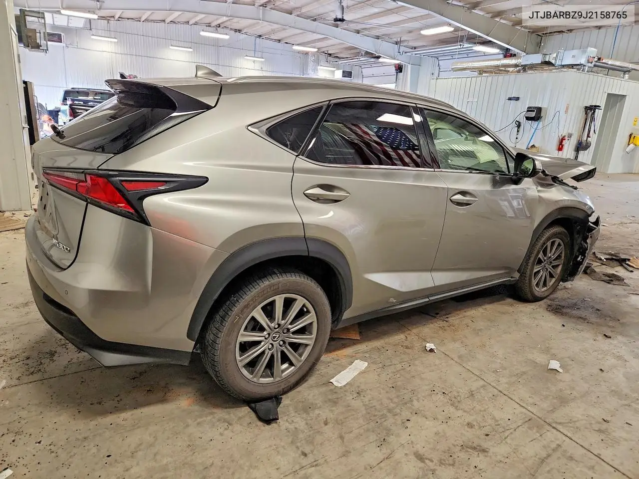 2018 Lexus Nx 300 Base VIN: JTJBARBZ9J2158765 Lot: 61842326