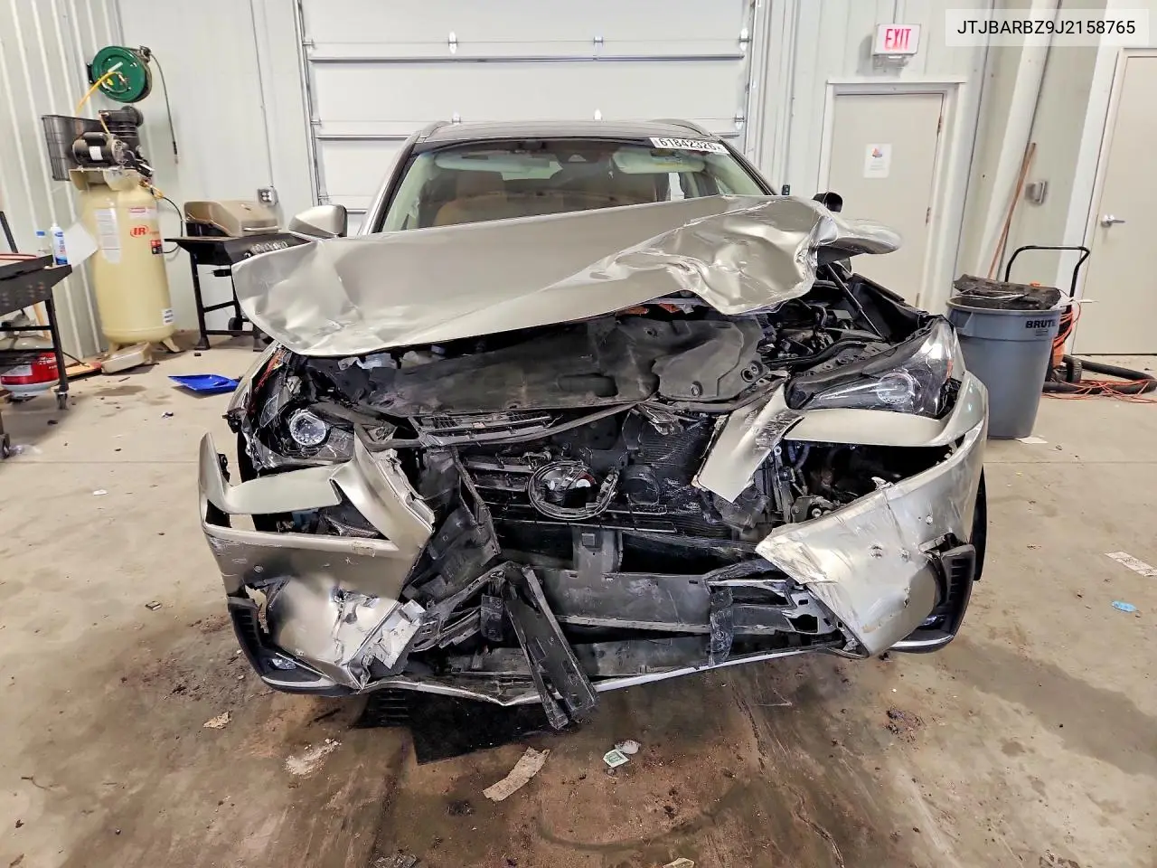 2018 Lexus Nx 300 Base VIN: JTJBARBZ9J2158765 Lot: 61842326