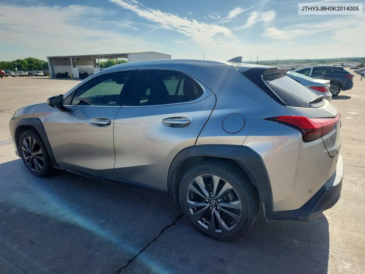 2019 Lexus Ux 200 VIN: JTHY3JBH0K2014005 Lot: 52386596