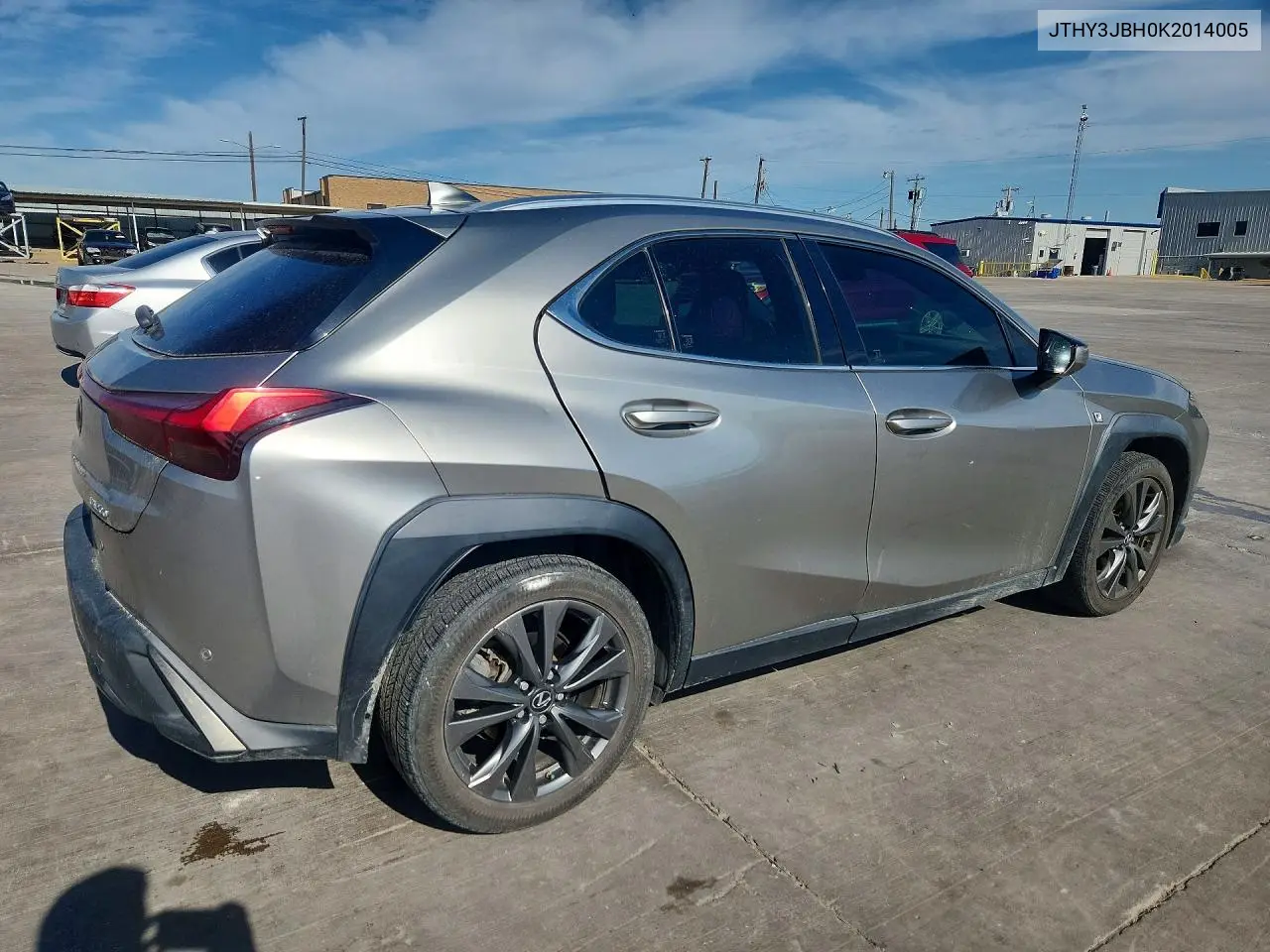2019 Lexus Ux 200 VIN: JTHY3JBH0K2014005 Lot: 52386596